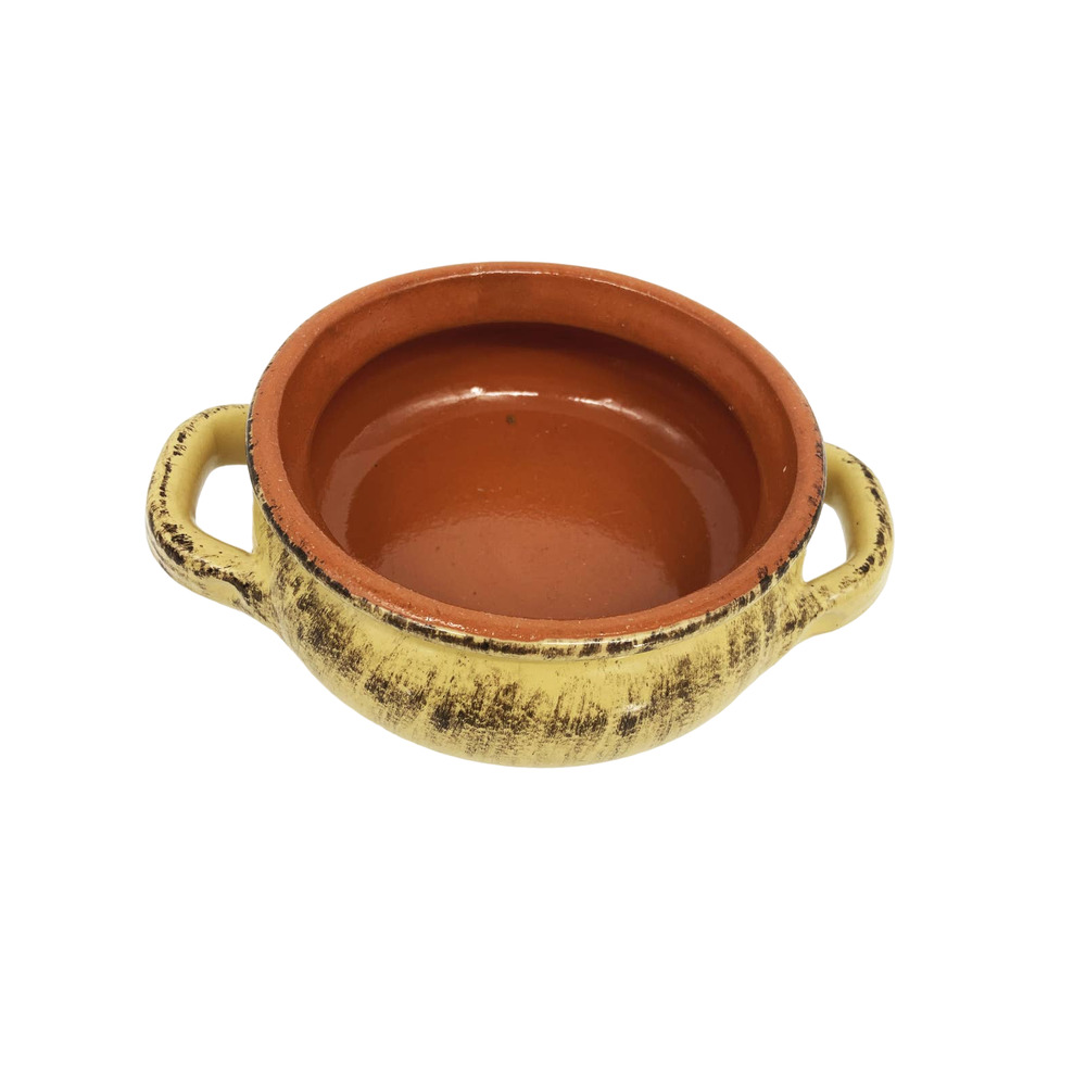 Fabrique En Italie de Silva Baking Pot Dish Casserole Yellow